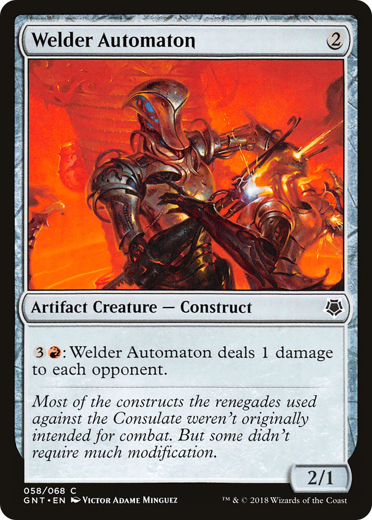 Welder Automaton (058) - Game Night