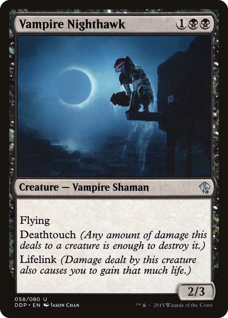 Vampire Nighthawk (058) - Duel Decks: Zendikar vs. Eldrazi