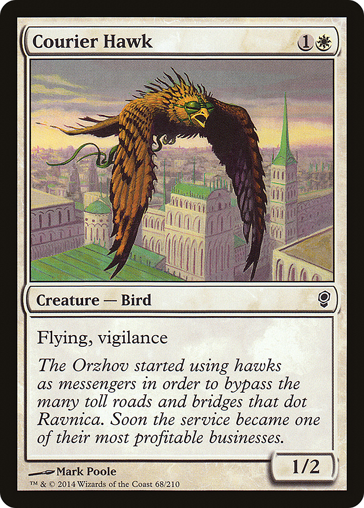 Courier Hawk (068) Foil - Conspiracy