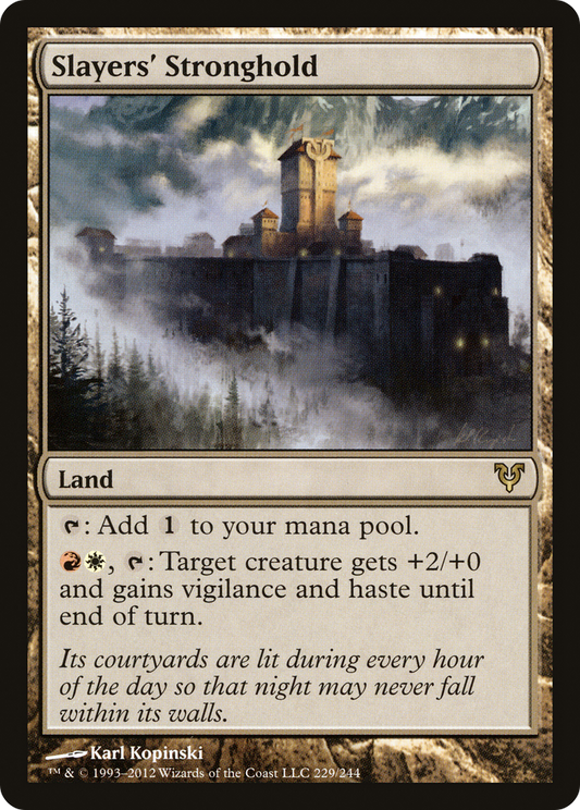 Slayers' Stronghold (229) - Avacyn Restored