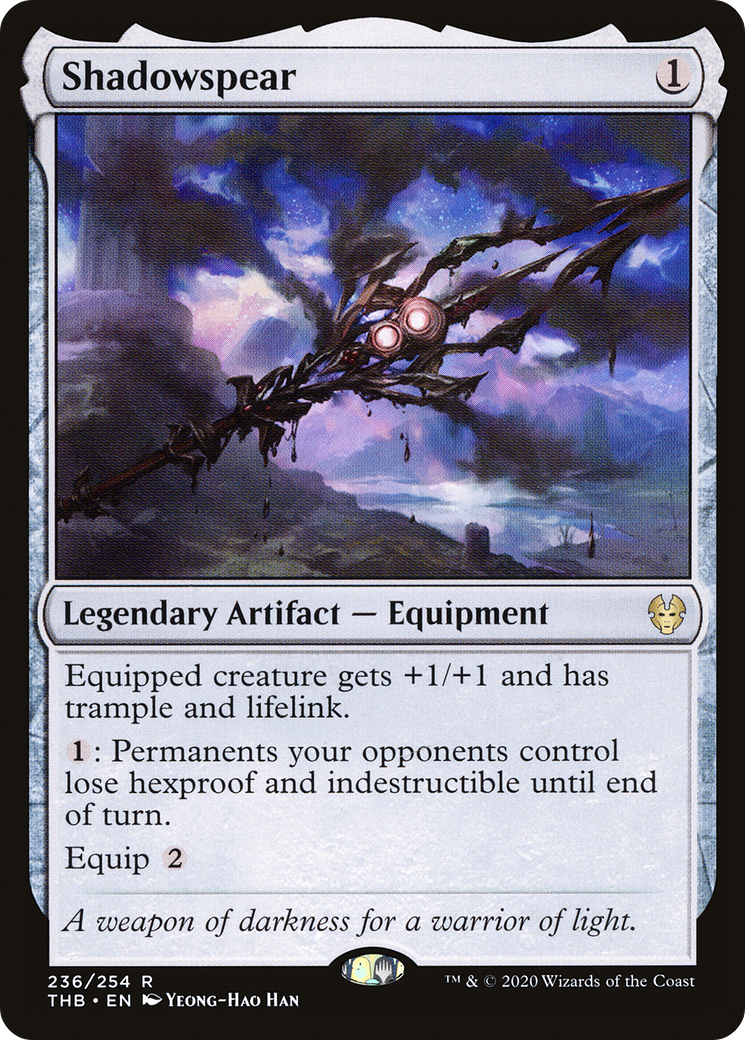 Shadowspear (236) Foil - Theros Beyond Death