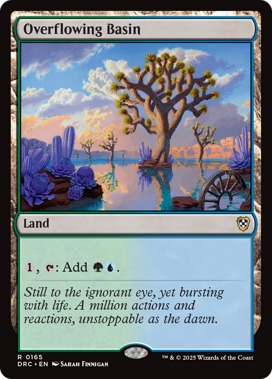 Overflowing Basin (165) - Commander: Aetherdrift