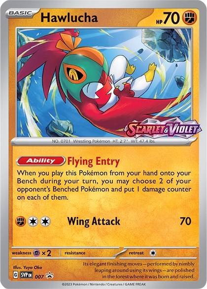 Hawlucha (007) [Scarlet & Violet: Black Star Promos] | Silver Goblin