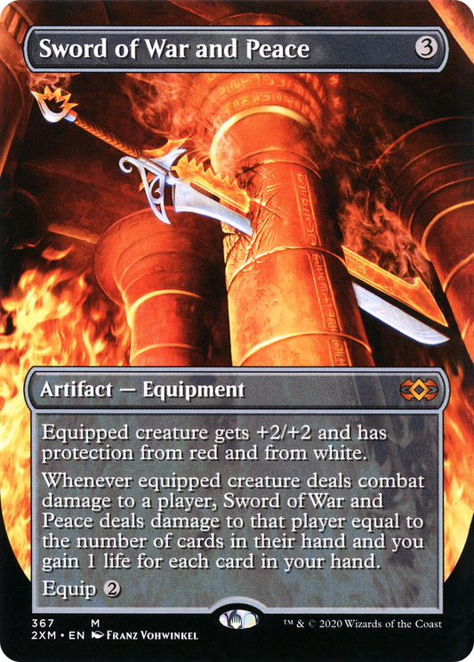 Sword of War and Peace (Toppers) [Double Masters] Foil