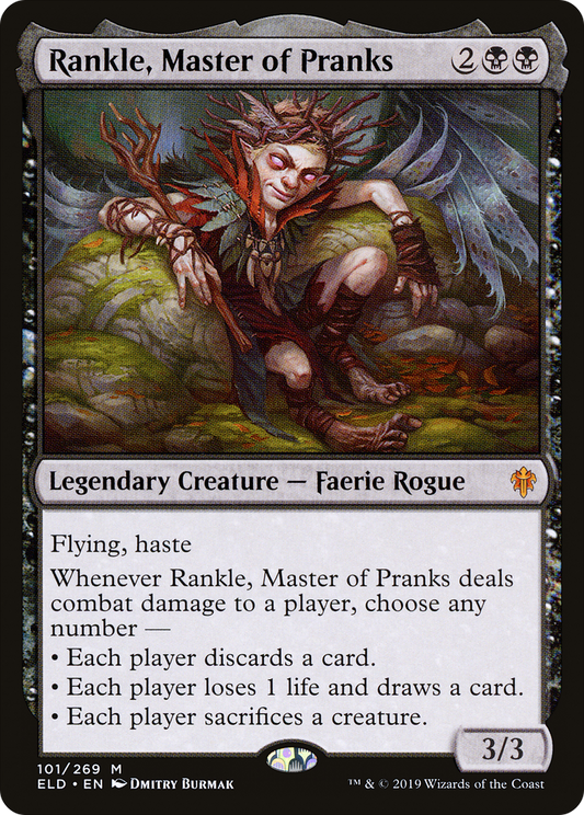 Rankle, Master of Pranks [Throne of Eldraine] Foil