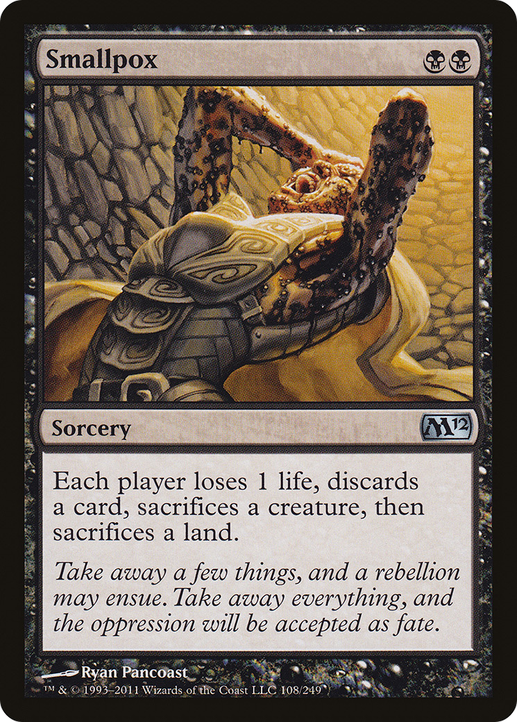 Smallpox (108) Foil - Magic 2012