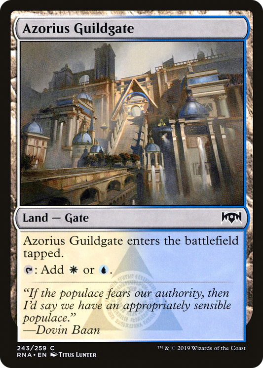 Azorius Guildgate (243) - Ravnica Allegiance