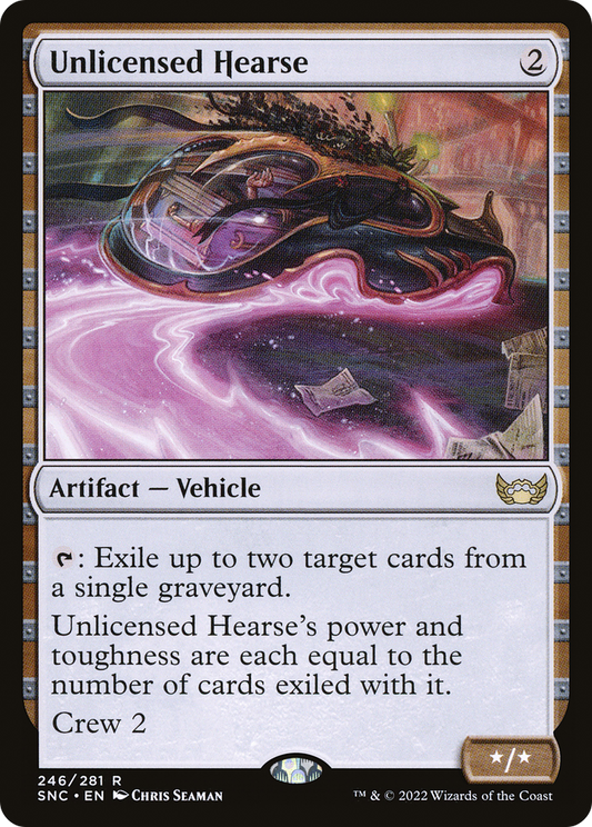 Unlicensed Hearse [Streets of New Capenna] Foil