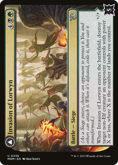 Invasion of Lorwyn // Winnowing Forces (236) Foil - March of the Machine