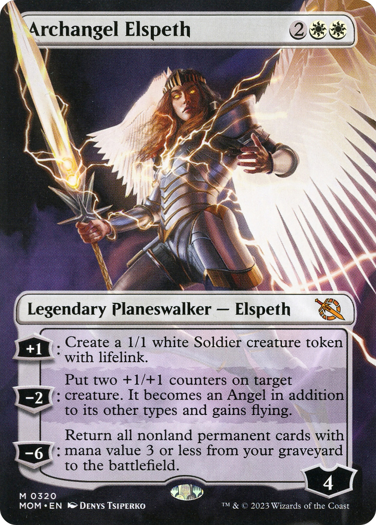 Archangel Elspeth (320) Foil - March of the Machine