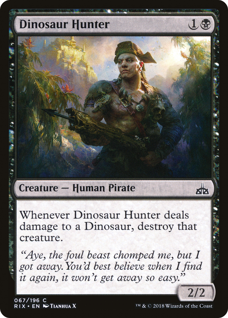 Dinosaur Hunter (067) Foil - Rivals of Ixalan