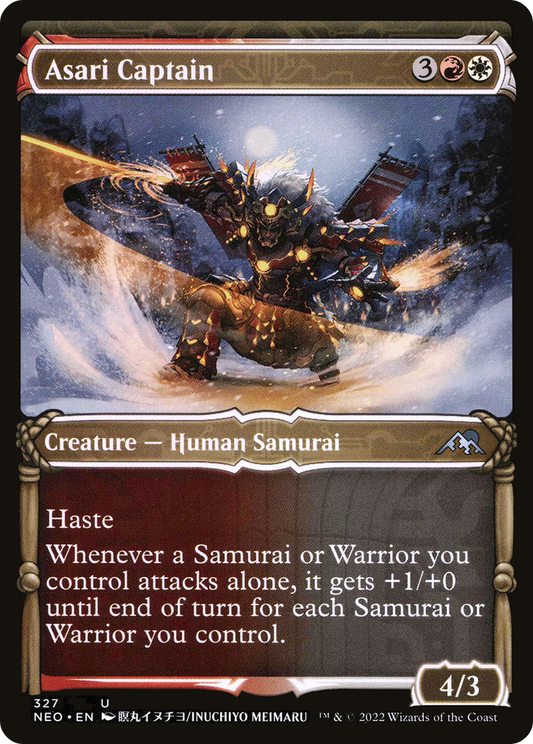 Asari Captain (Showcase) (327) - Kamigawa: Neon Dynasty
