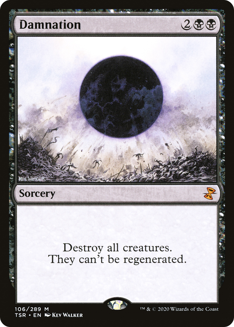 Damnation (106) Foil - Time Spiral Remastered