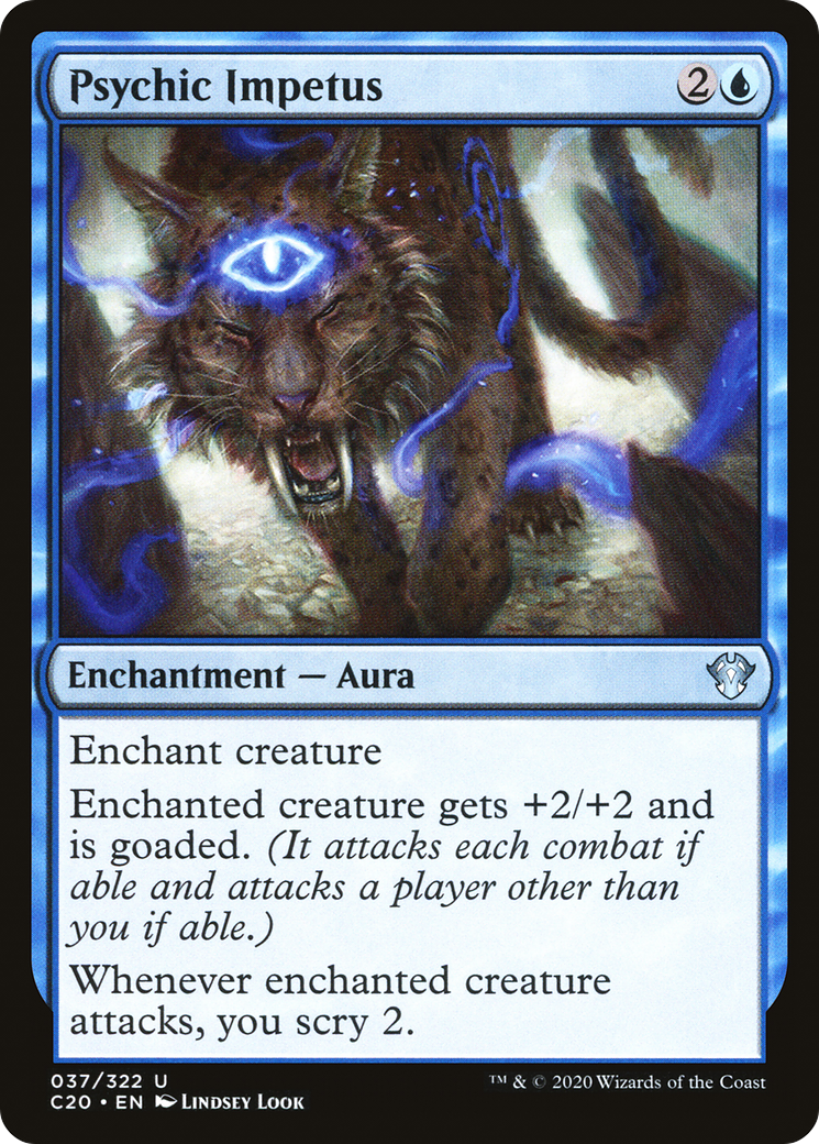 Psychic Impetus (037) - Commander 2020