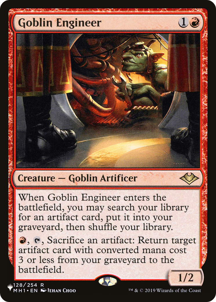 Goblin Engineer (MH1-128) - The List