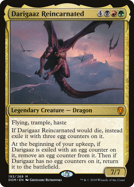 Darigaaz Reincarnated [Dominaria] Foil