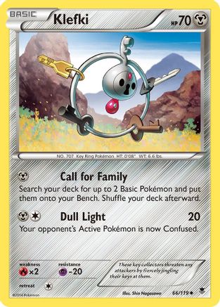 Klefki (66/119) [XY: Phantom Forces] | Silver Goblin