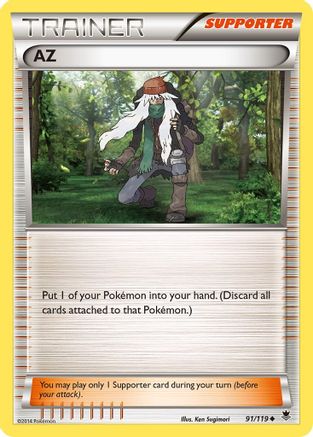 AZ (91/119) [XY: Phantom Forces] | Silver Goblin