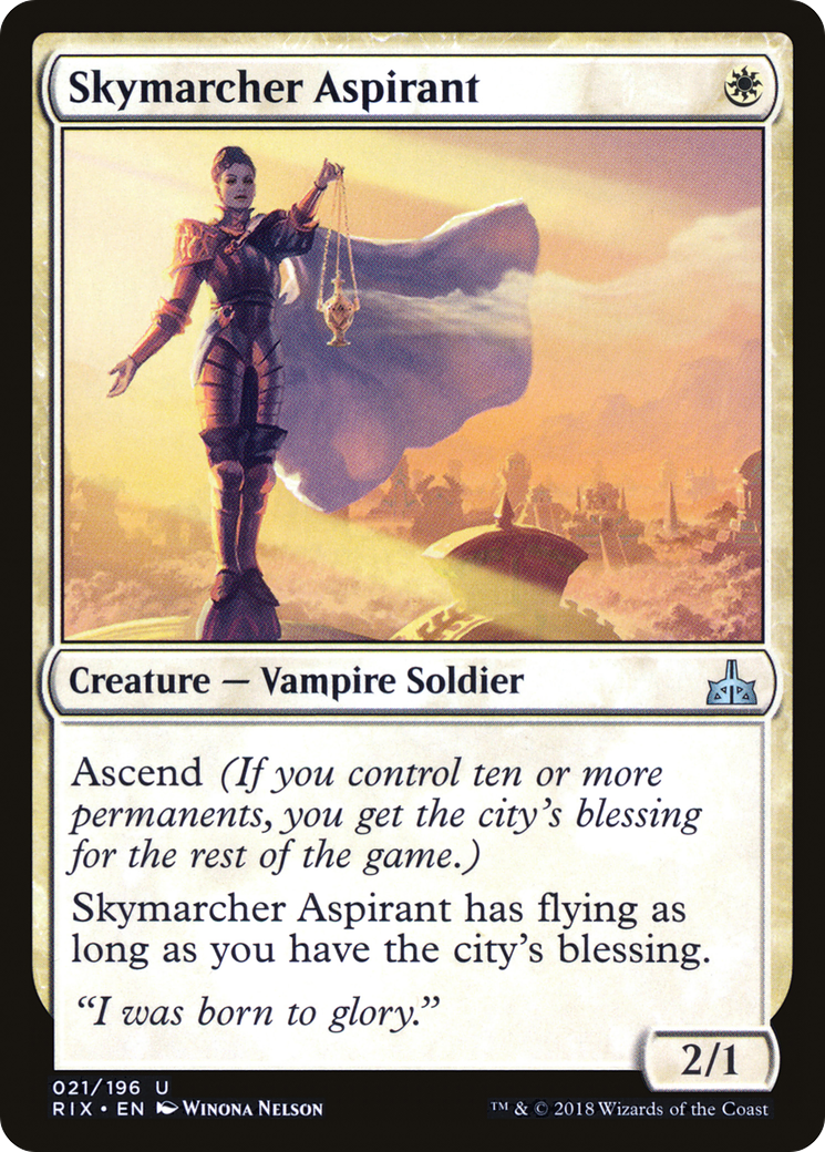 Skymarcher Aspirant (021) - Rivals of Ixalan