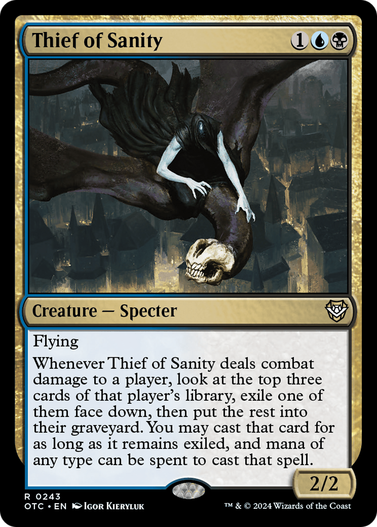 Thief of Sanity (243) - Outlaws of Thunder Junction Commander