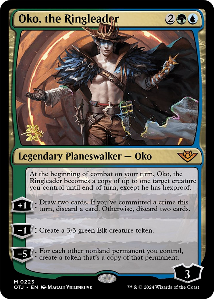 Oko, the Ringleader (223) Foil - Outlaws of Thunder Junction Promos