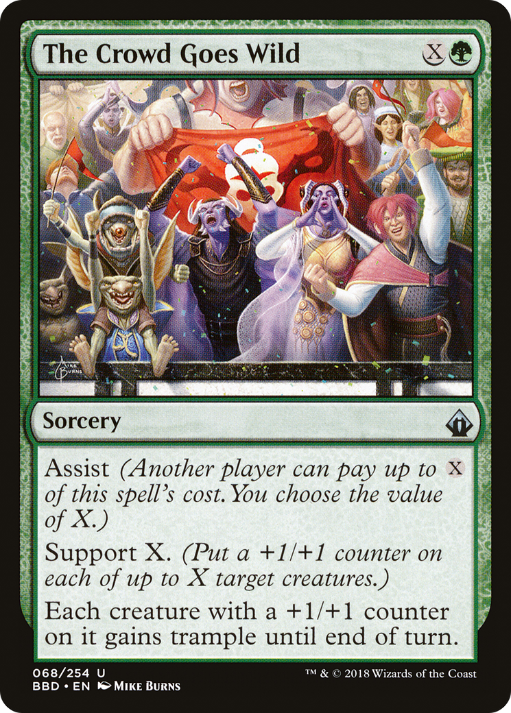 The Crowd Goes Wild (068) Foil - Battlebond
