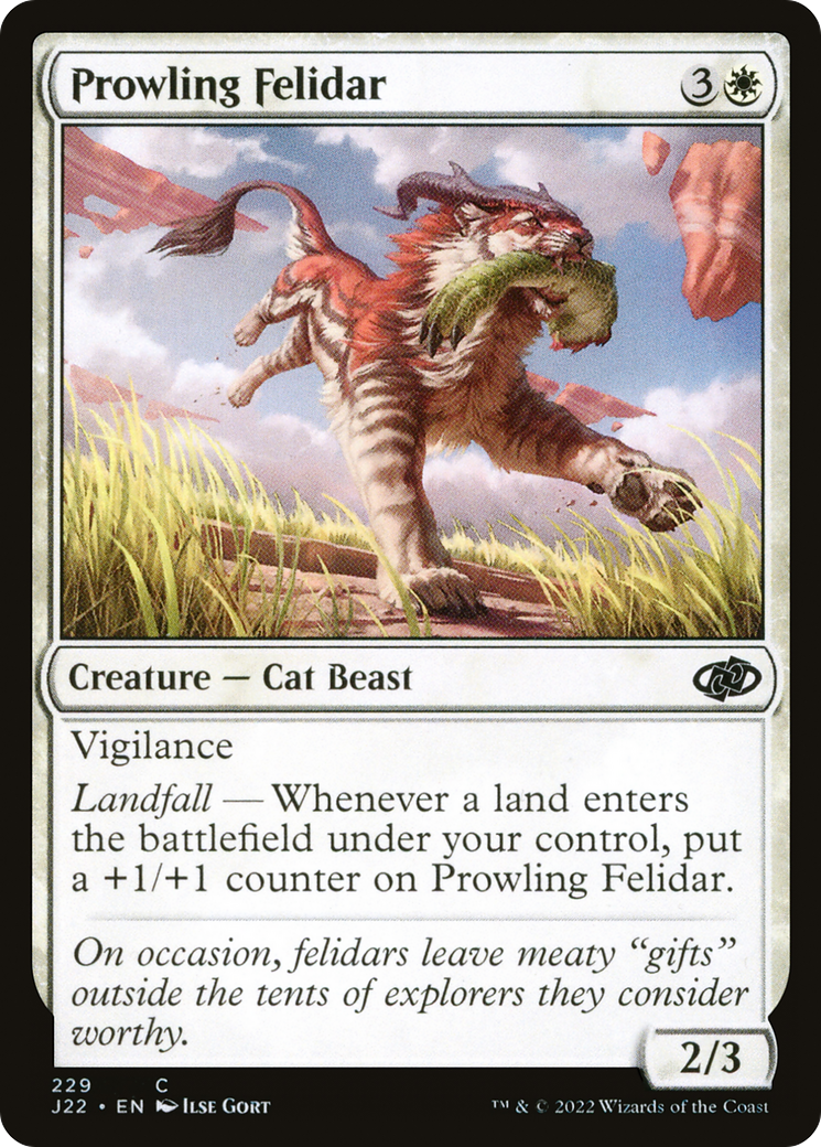 Prowling Felidar (229) - Jumpstart 2022
