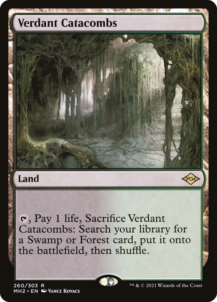 Verdant Catacombs (260) Foil - Modern Horizons 2