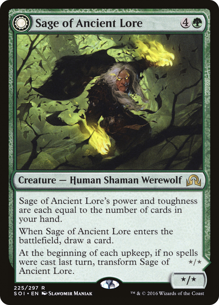 Sage of Ancient Lore (225) - Shadows over Innistrad