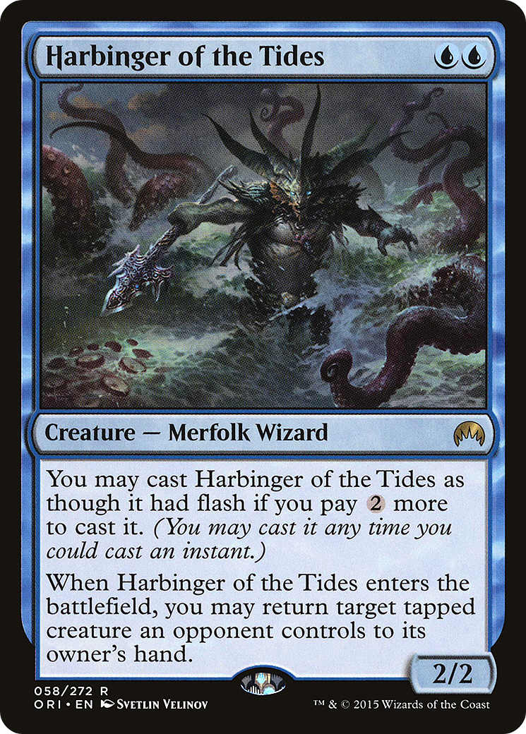 Harbinger of the Tides (058) Foil - Magic Origins