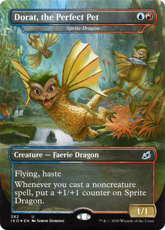 Dorat, the Perfect Pet – Sprite Dragon (382) - Ikoria: Lair of Behemoths