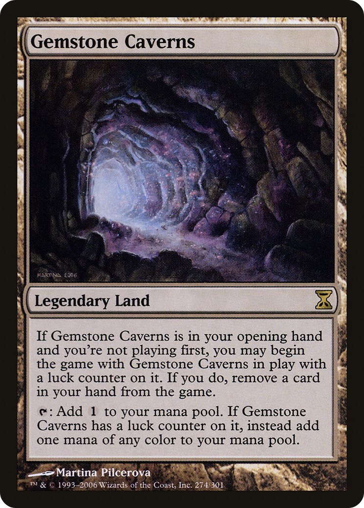 Gemstone Caverns (274) Foil - Time Spiral