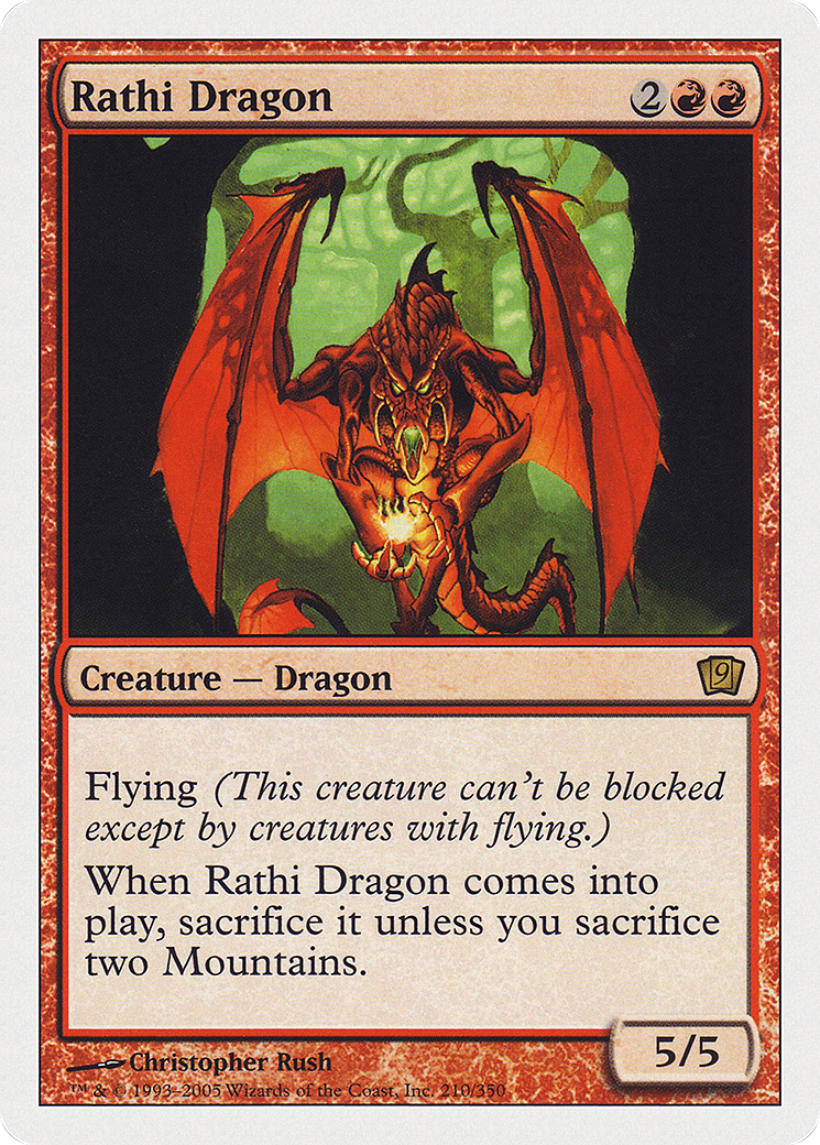 Rathi Dragon (210) - Ninth Edition