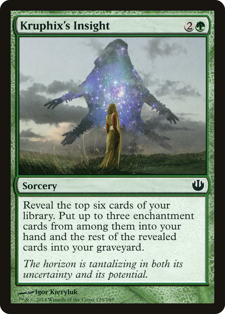 Kruphix's Insight (129) Foil - Journey into Nyx