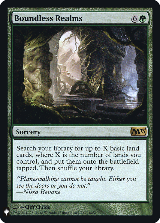 Boundless Realms (M13-162) Foil - The List