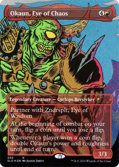 Okaun, Eye of Chaos (380) Foil - Secret Lair Drop