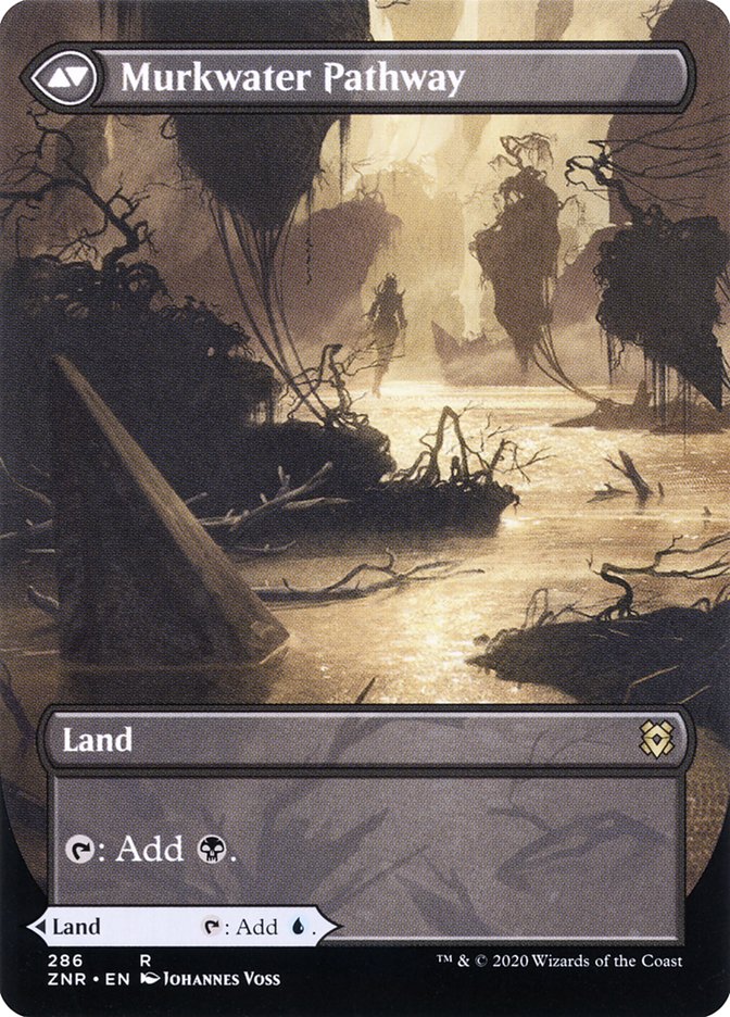 Clearwater Pathway // Murkwater Pathway (Borderless Alternate Art) [Zendikar Rising] | Silver Goblin