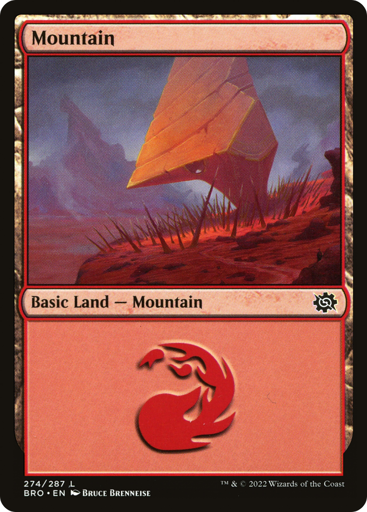 Mountain (274) Foil - The Brothers' War