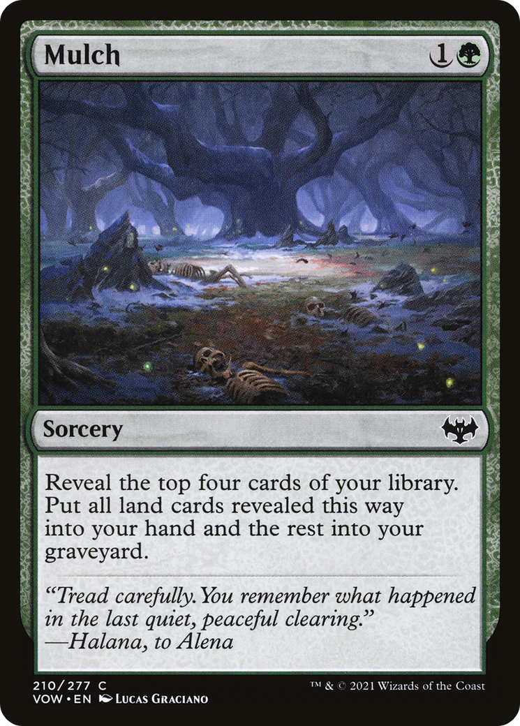 Mulch (210) Foil - Innistrad: Crimson Vow