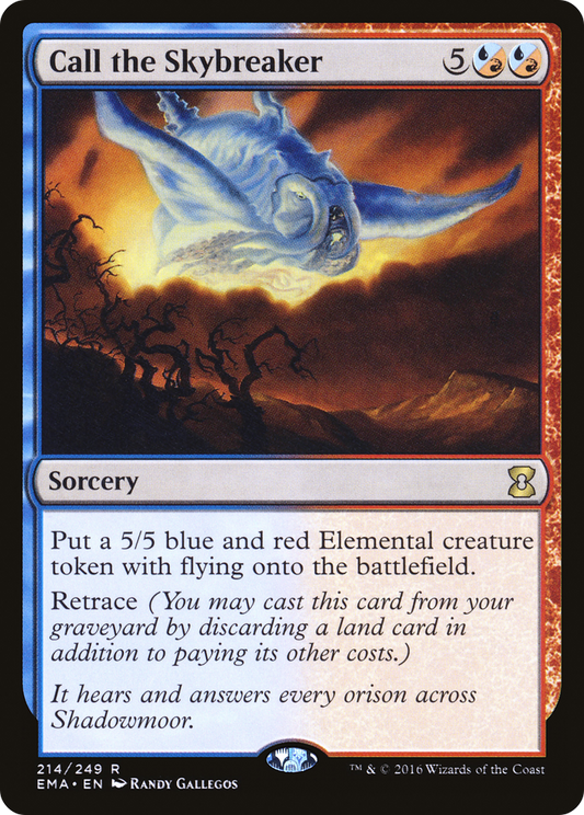 Call the Skybreaker (214) Foil - Eternal Masters