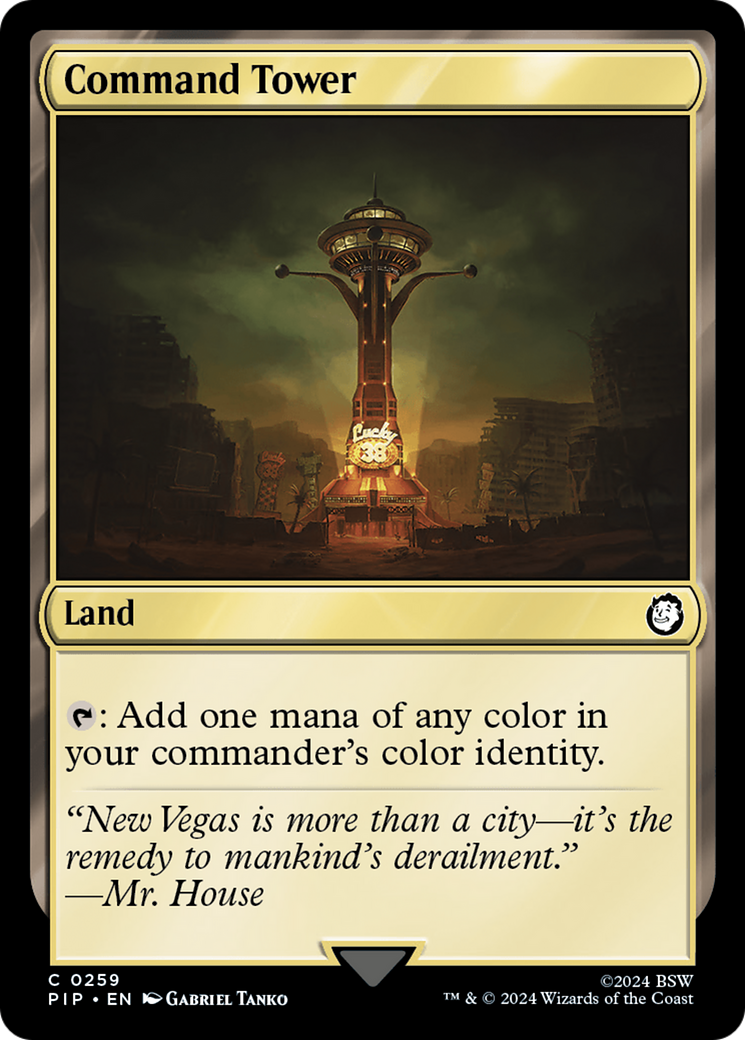 Command Tower (259) Foil - Fallout