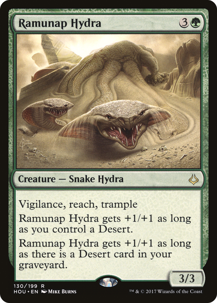 Ramunap Hydra [Hour of Devastation] | Silver Goblin