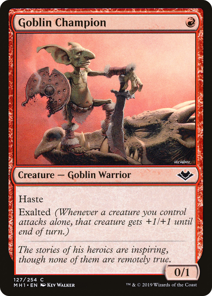 Goblin Champion (127) - Modern Horizons