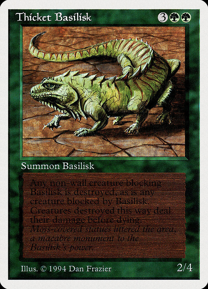 Thicket Basilisk [Summer Magic / Edgar] | Silver Goblin