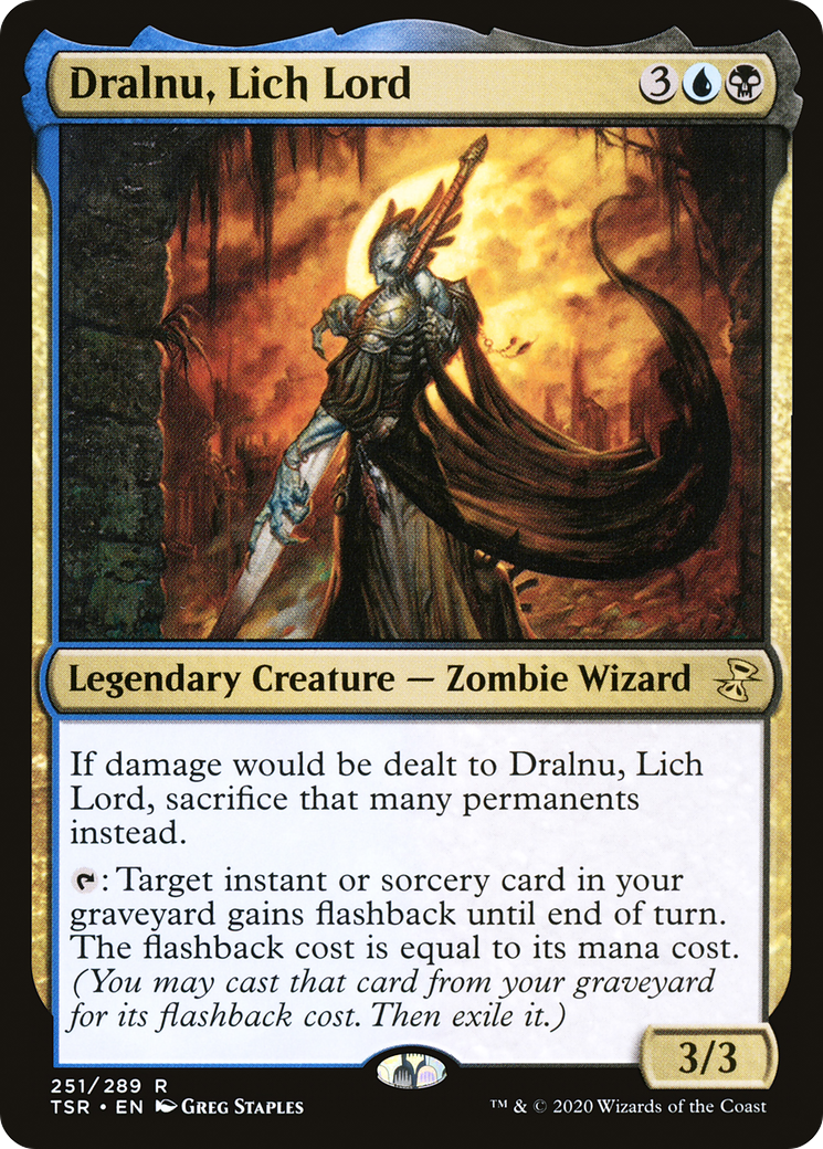 Dralnu, Lich Lord (251) - Time Spiral Remastered
