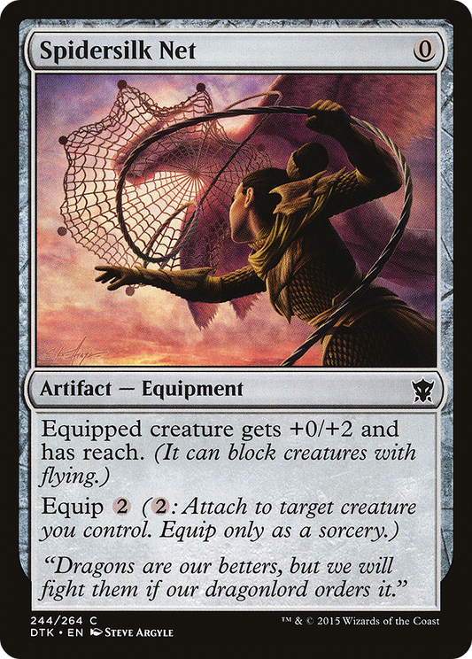 Spidersilk Net [Dragons of Tarkir] Foil