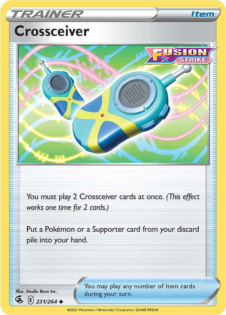 Crossceiver (231/264) [Sword & Shield: Fusion Strike] | Silver Goblin