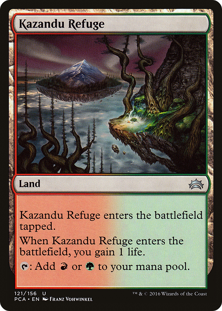 Kazandu Refuge (121) - Planechase Anthology