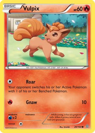 Vulpix (20) - XY  Primal Clash