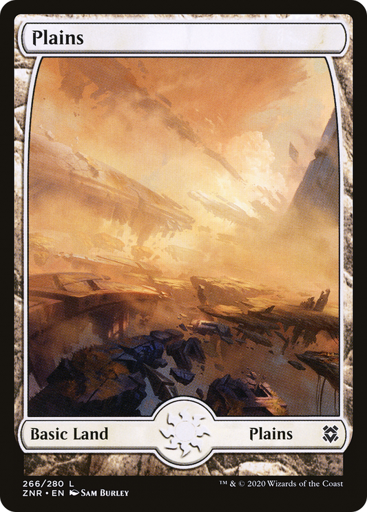 Plains – Full Art (266) - Zendikar Rising